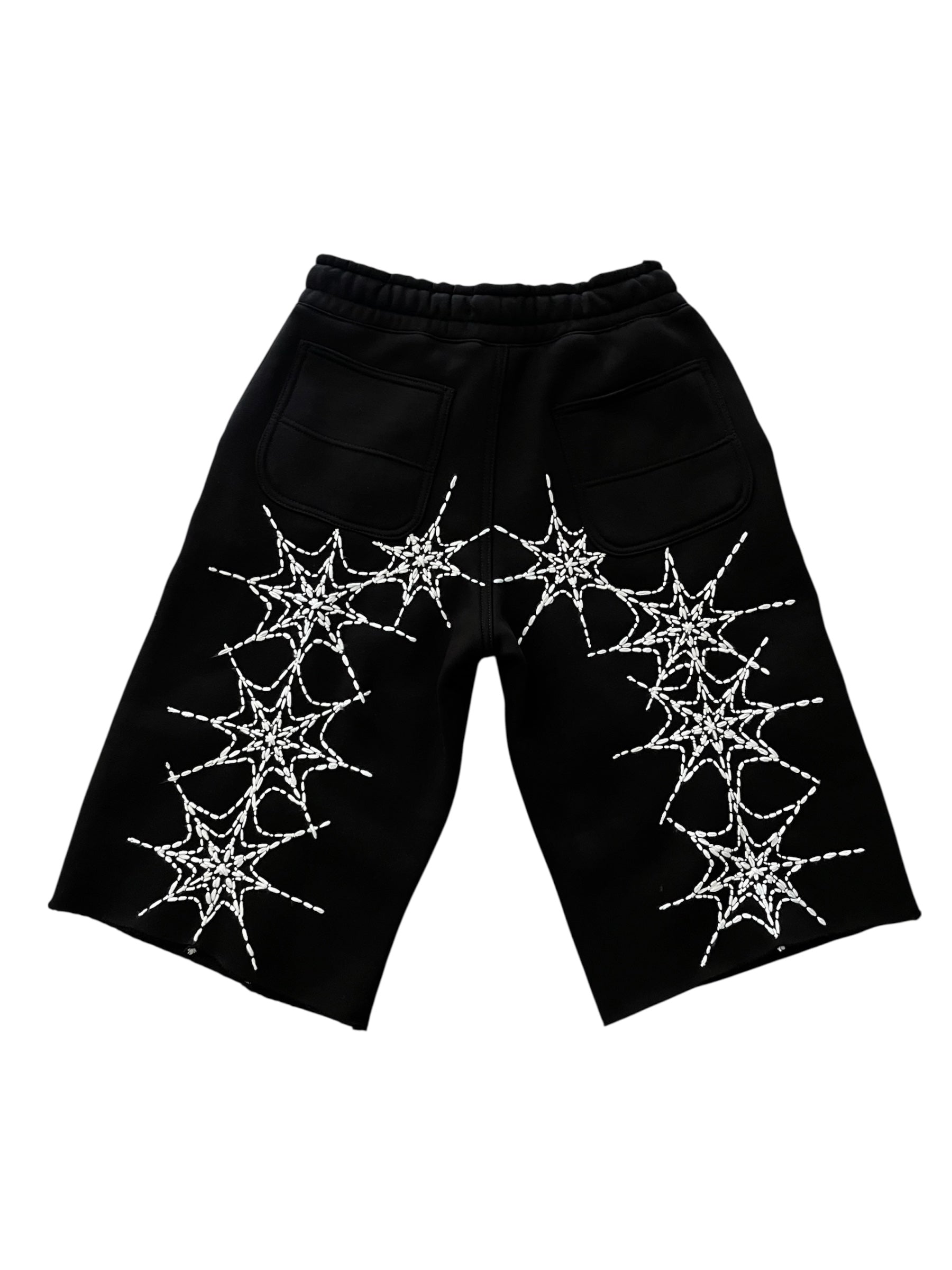Web chain sweatshorts