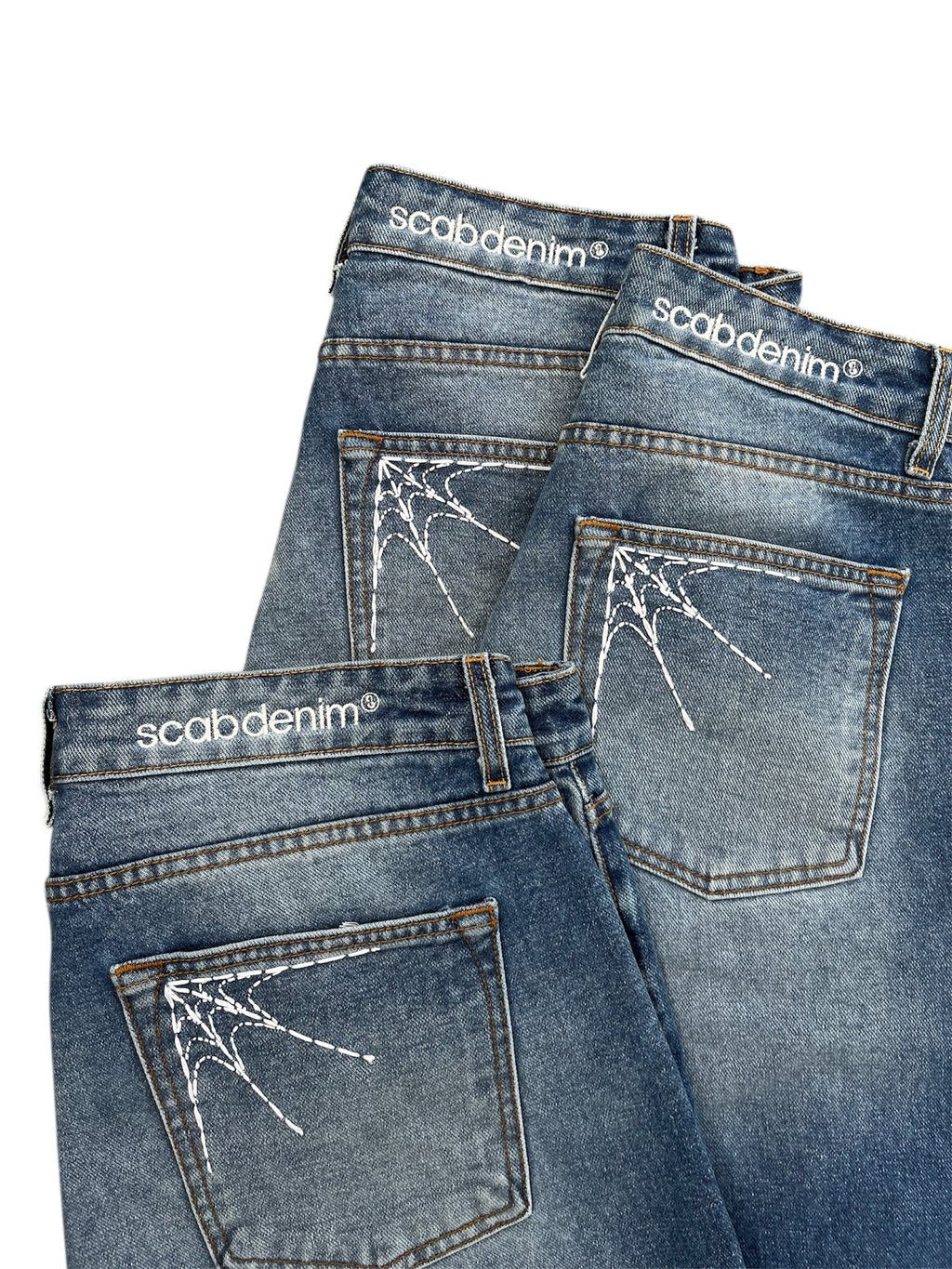 Washed Web Shorts