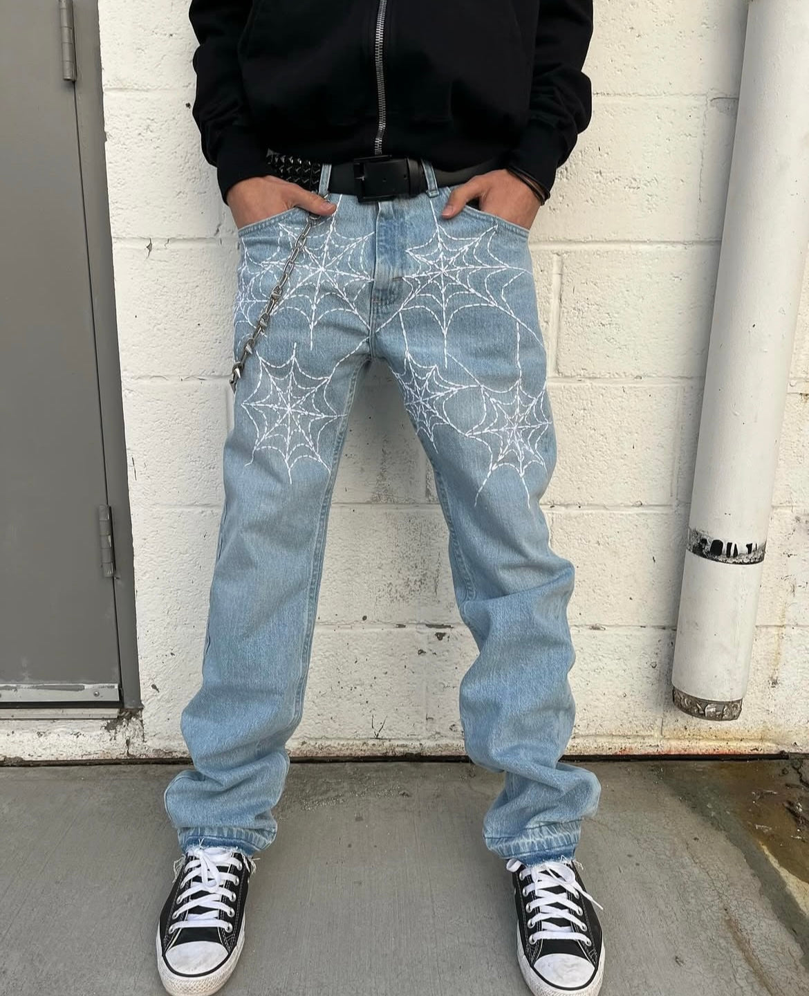 Lightwash Scab Web Denim