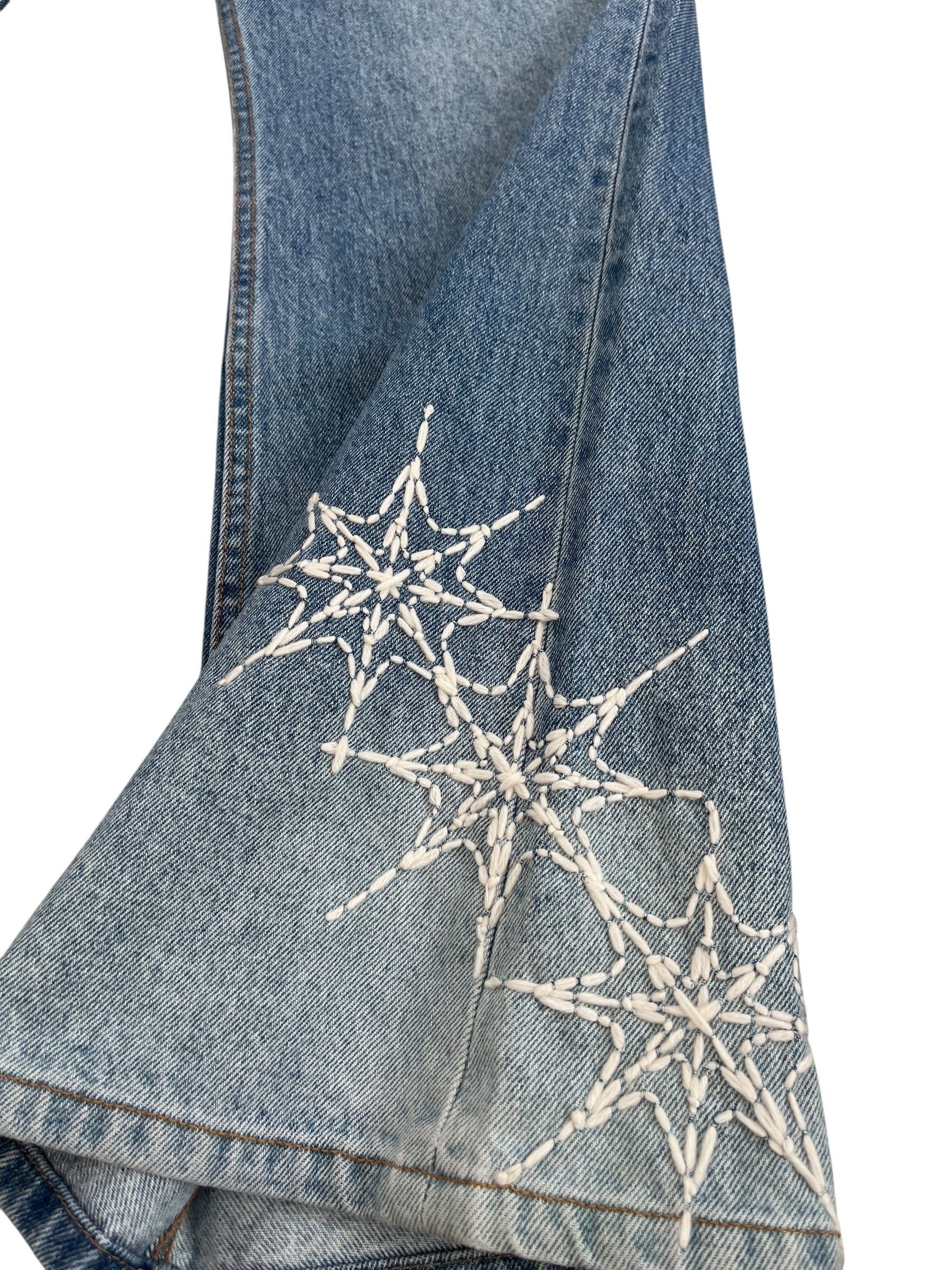 Pocket Snow Web Denim