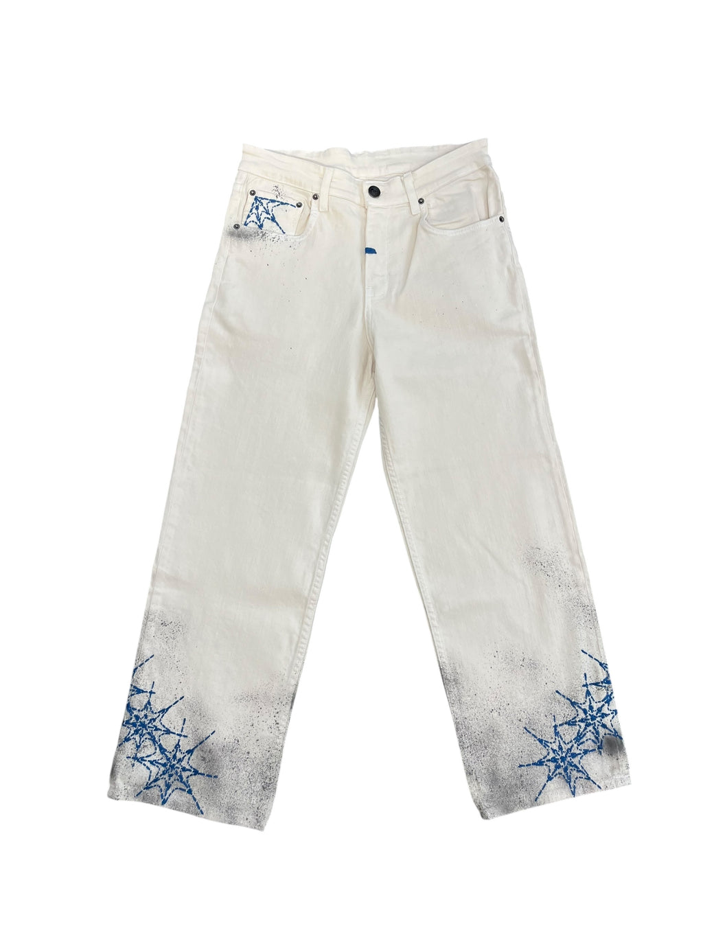 Blue Web White Denim