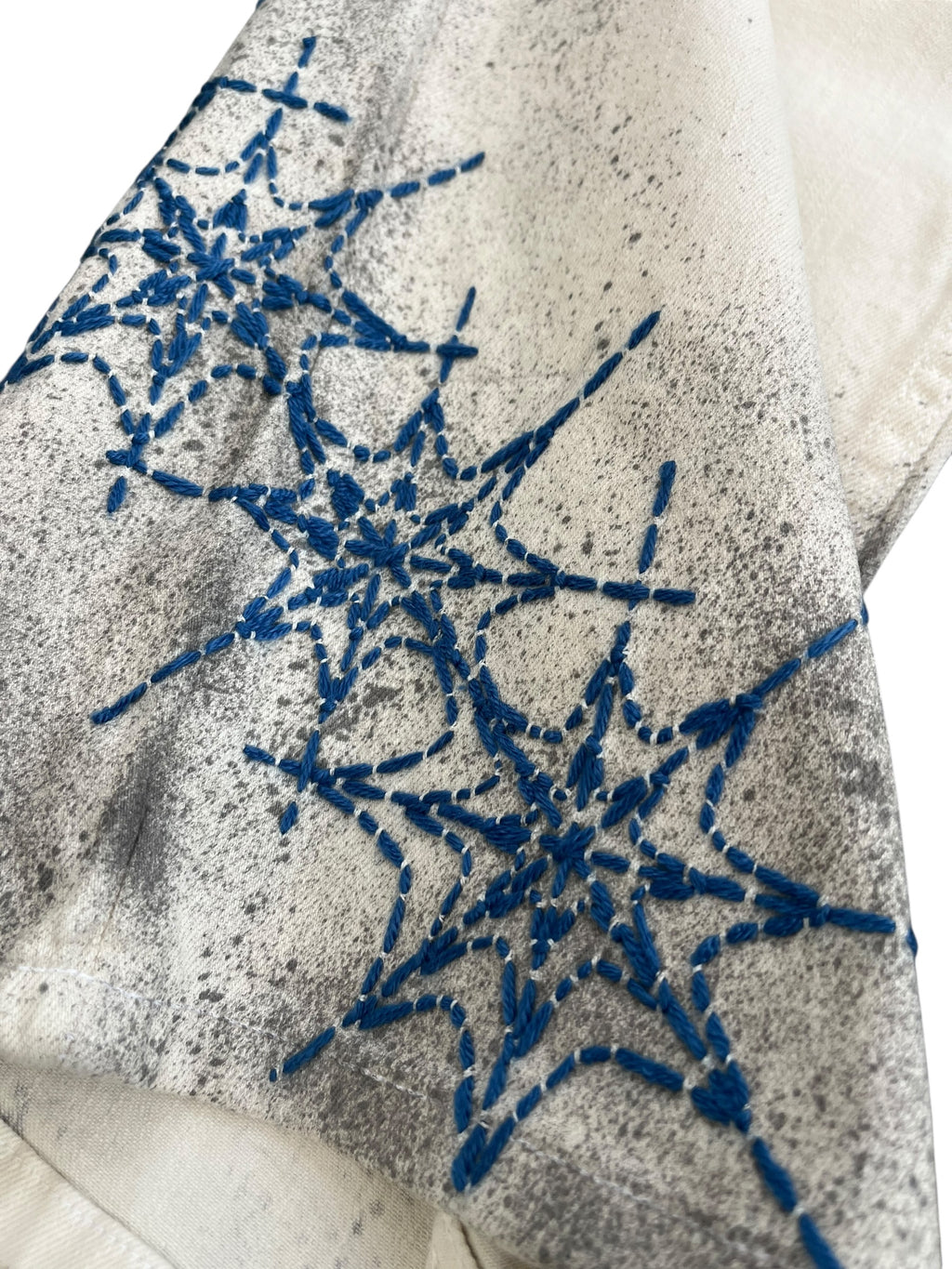 Blue Web White Denim