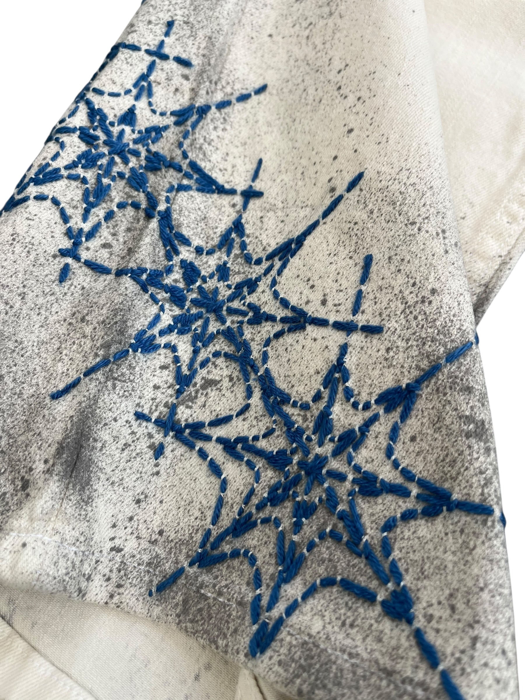 Blue Web White Denim