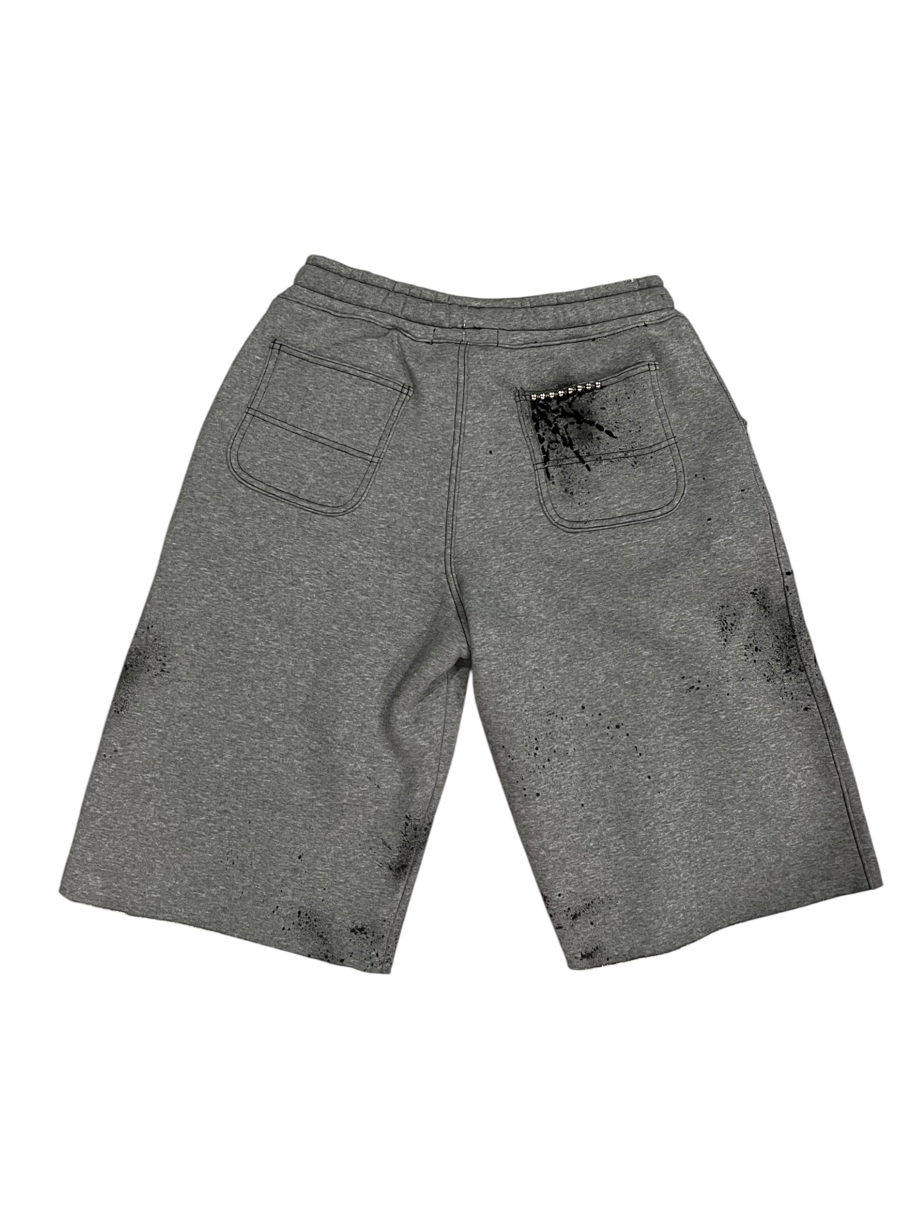 Grey Scab Sweatshorts 1.0