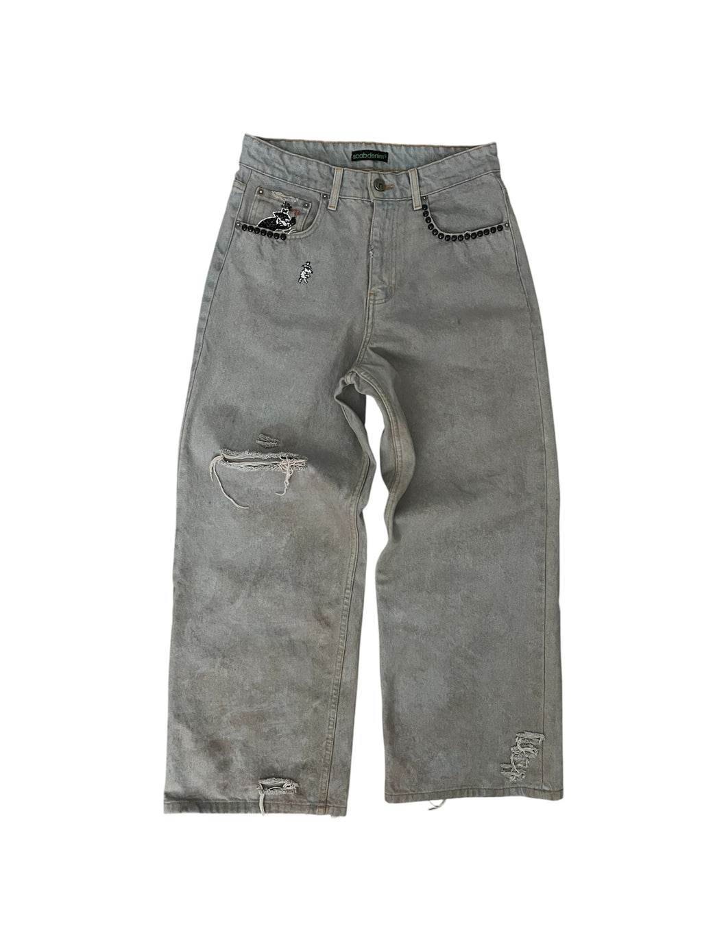 Spy vs Spy bomb denim