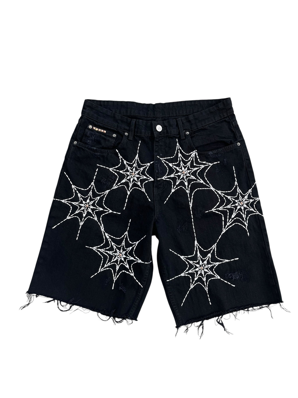 Scab Web Denim Shorts