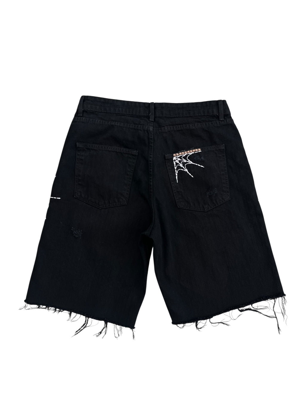 Scab Web Denim Shorts