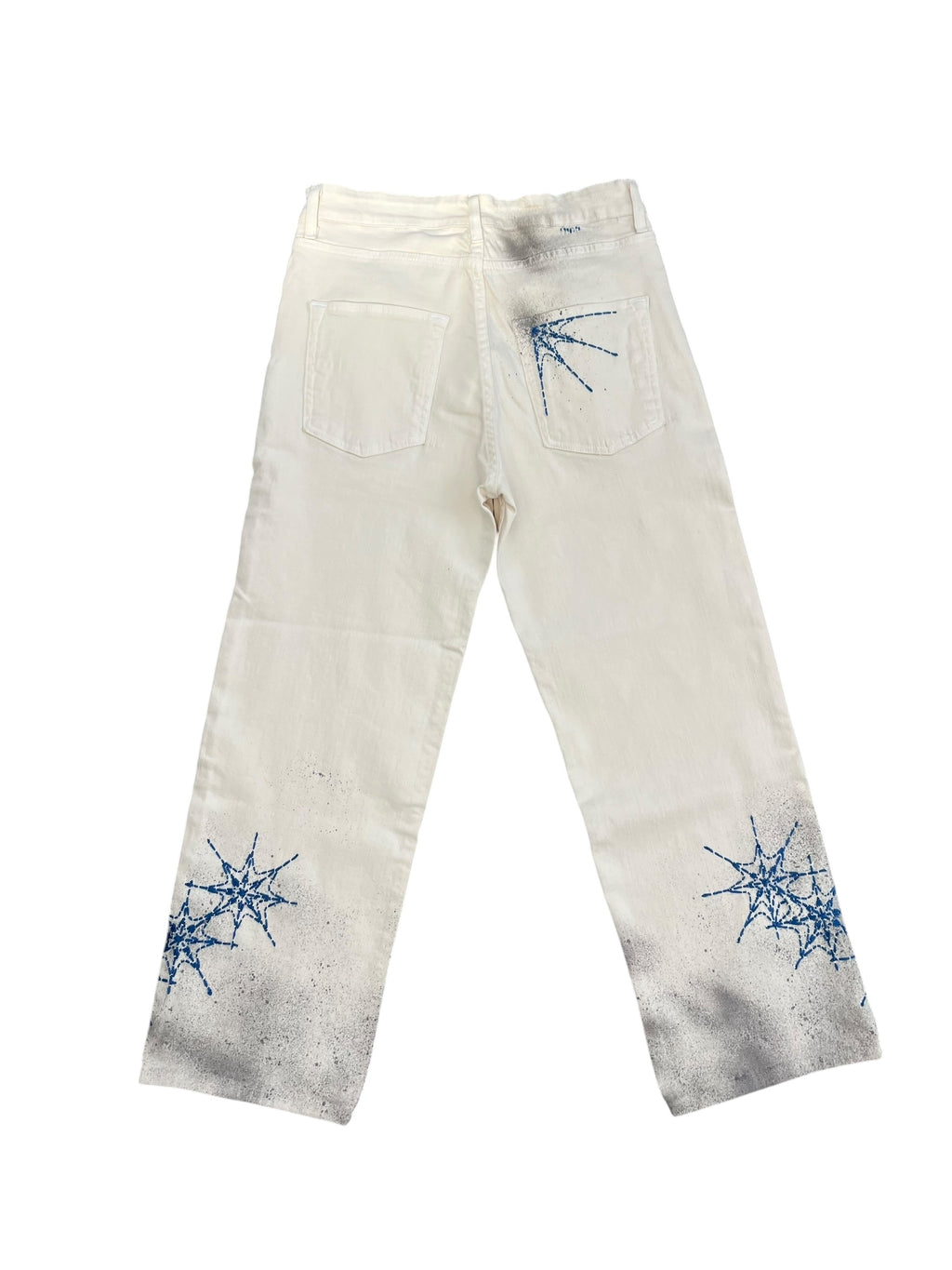 Blue Web White Denim