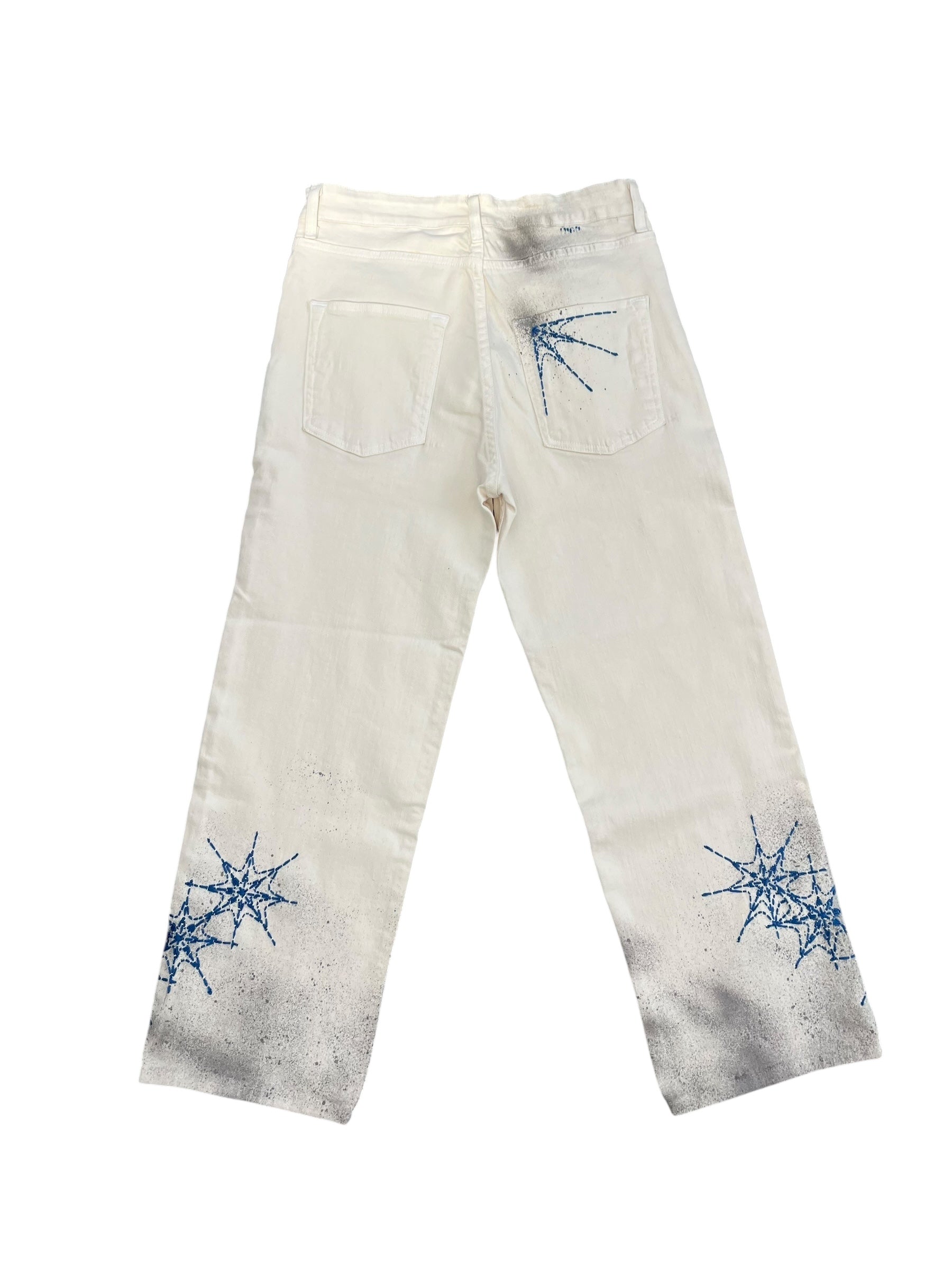 Blue Web White Denim