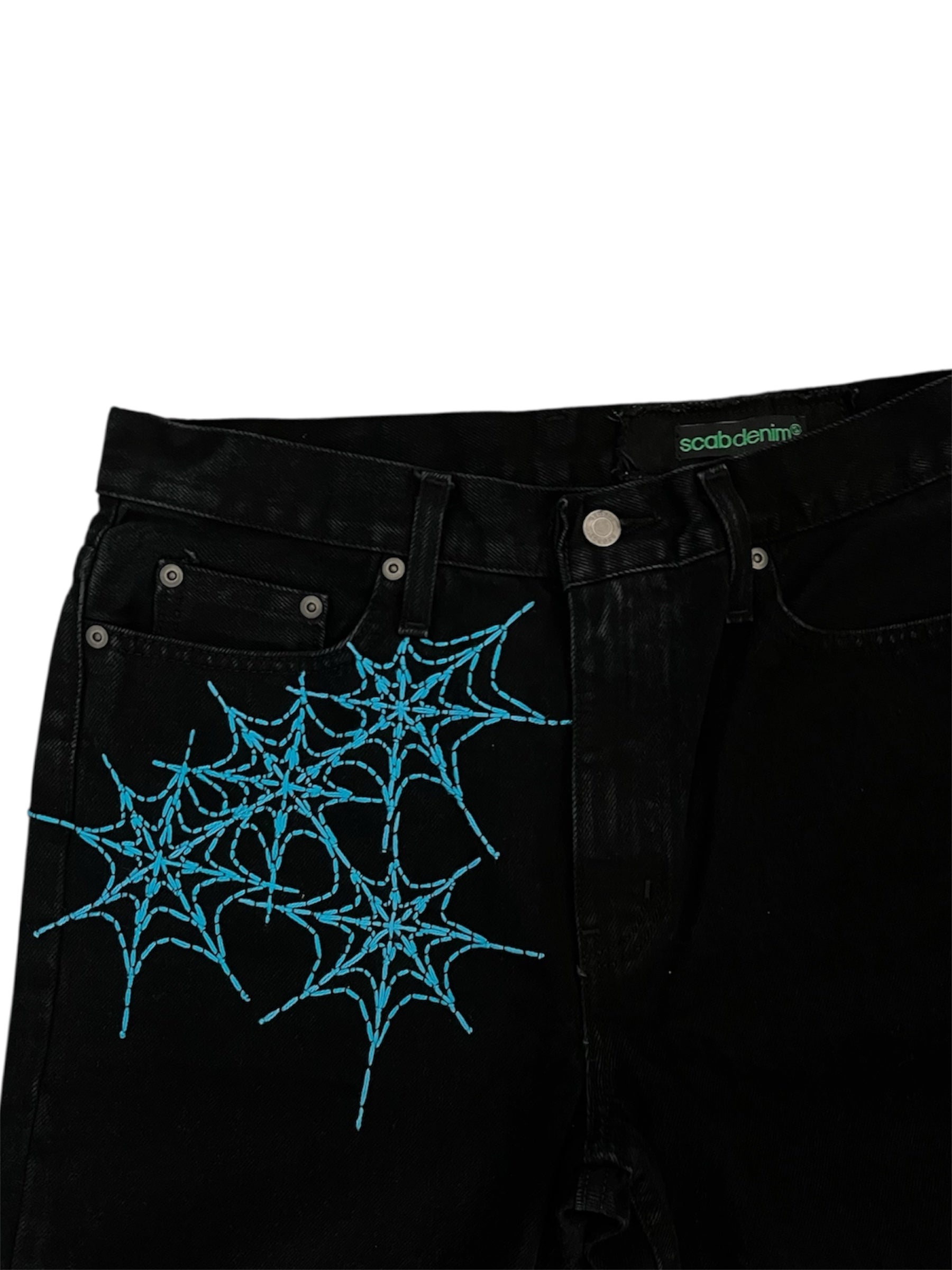 Blueberry Web Denim