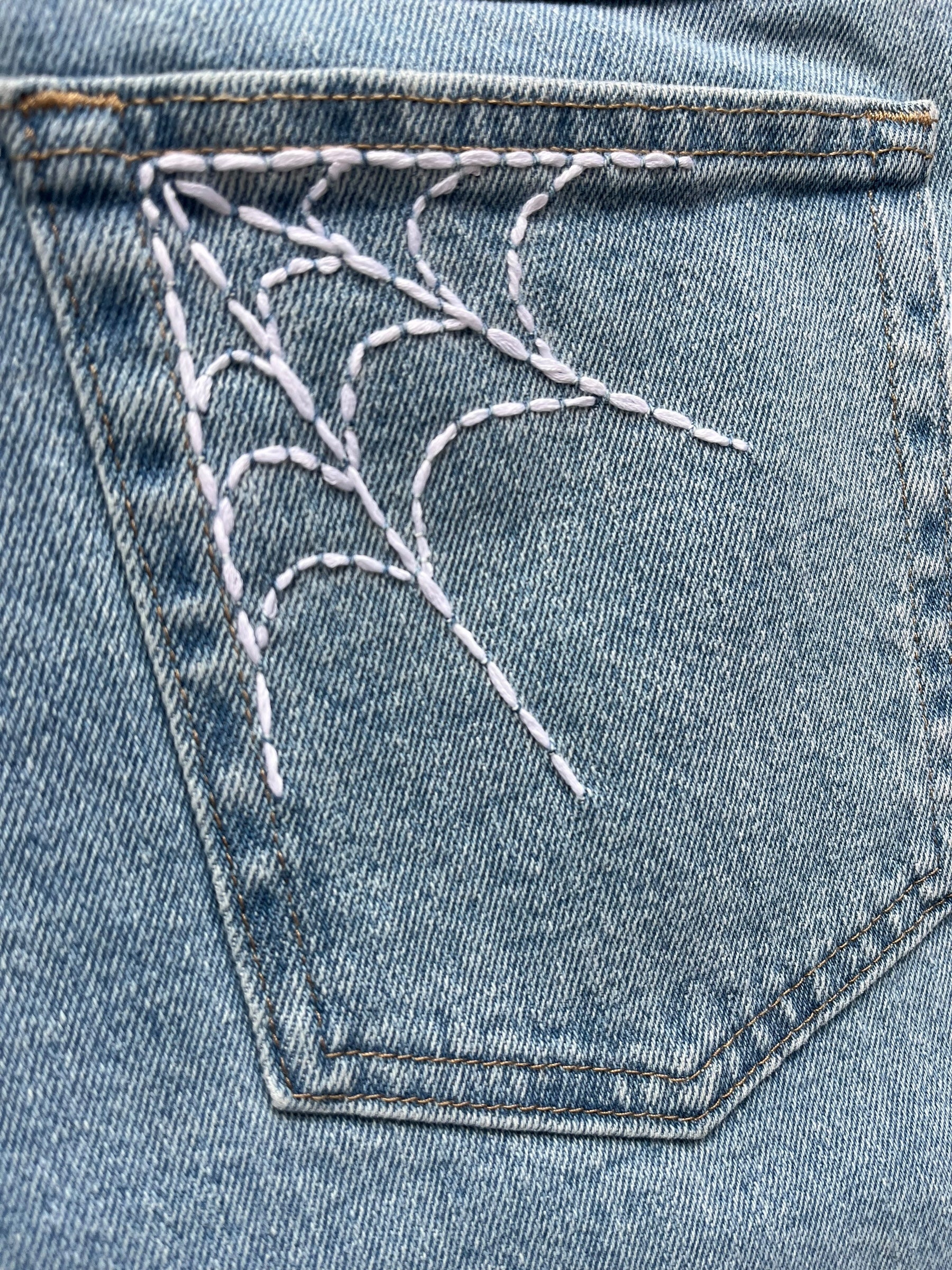 Lightwash Scab Web Denim