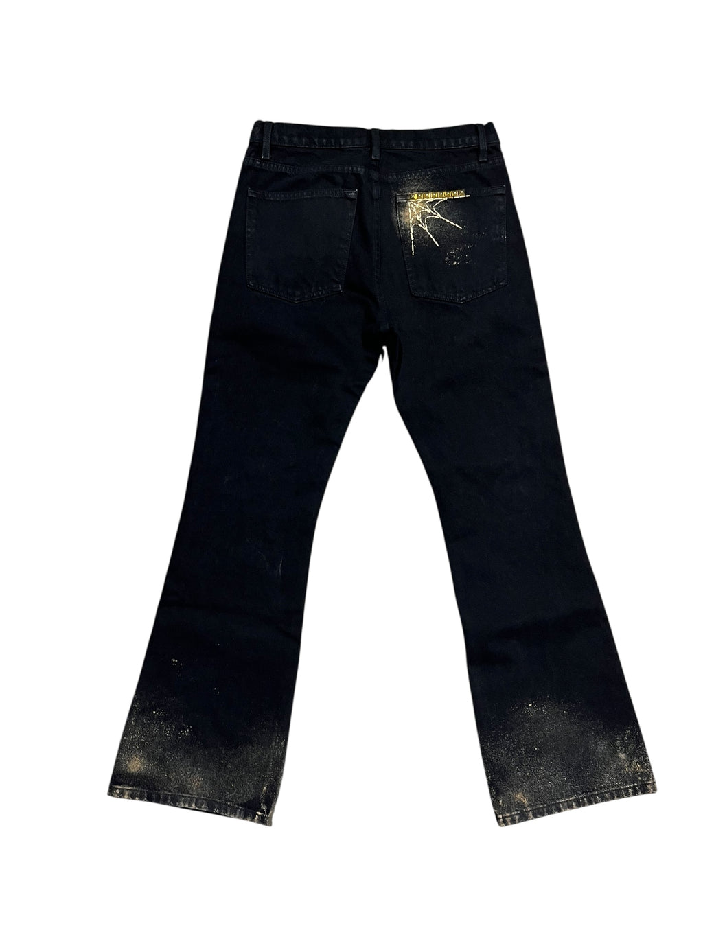 Rust Spray Denim