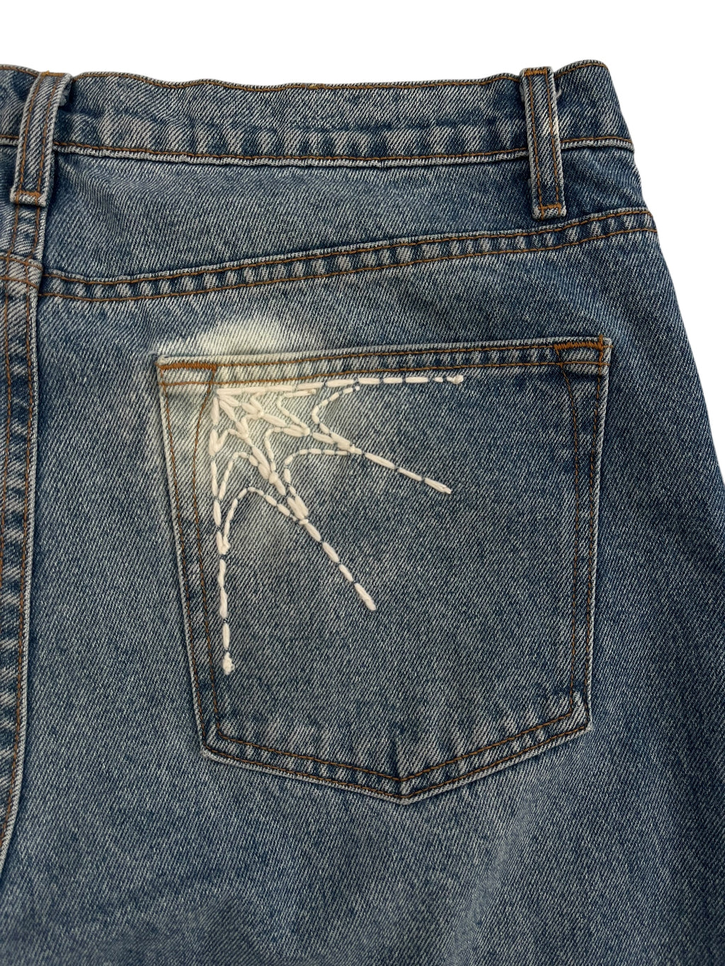 Pocket Snow Web Denim