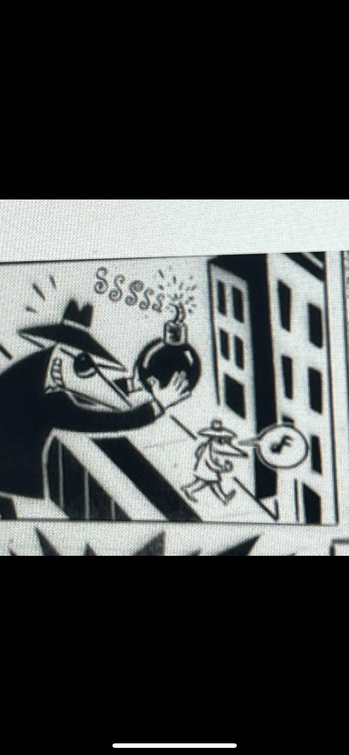 Spy vs Spy bomb denim