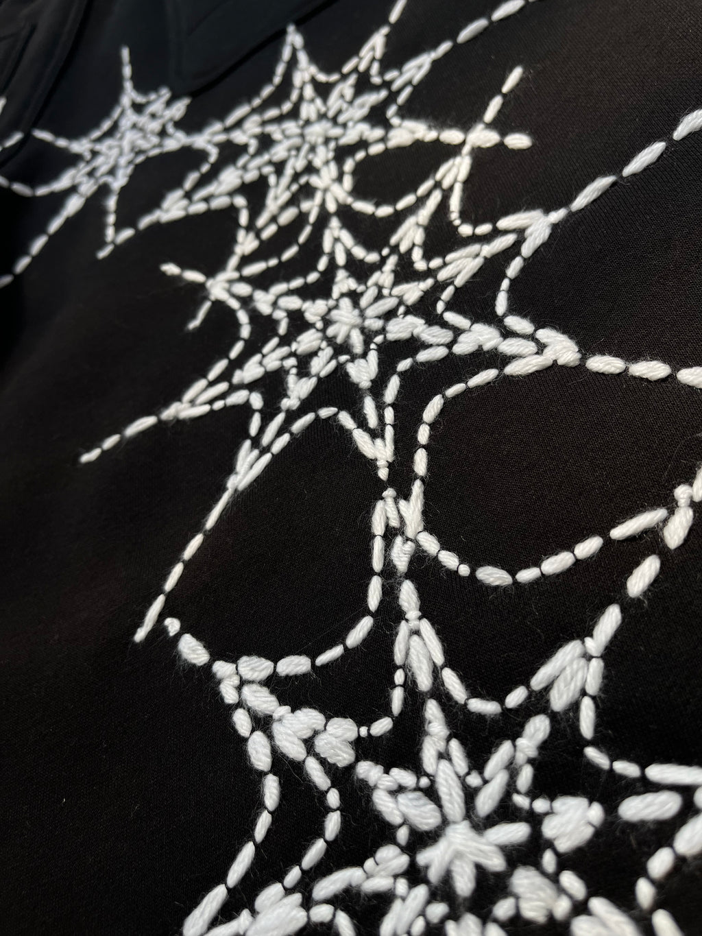 Web chain sweatshorts