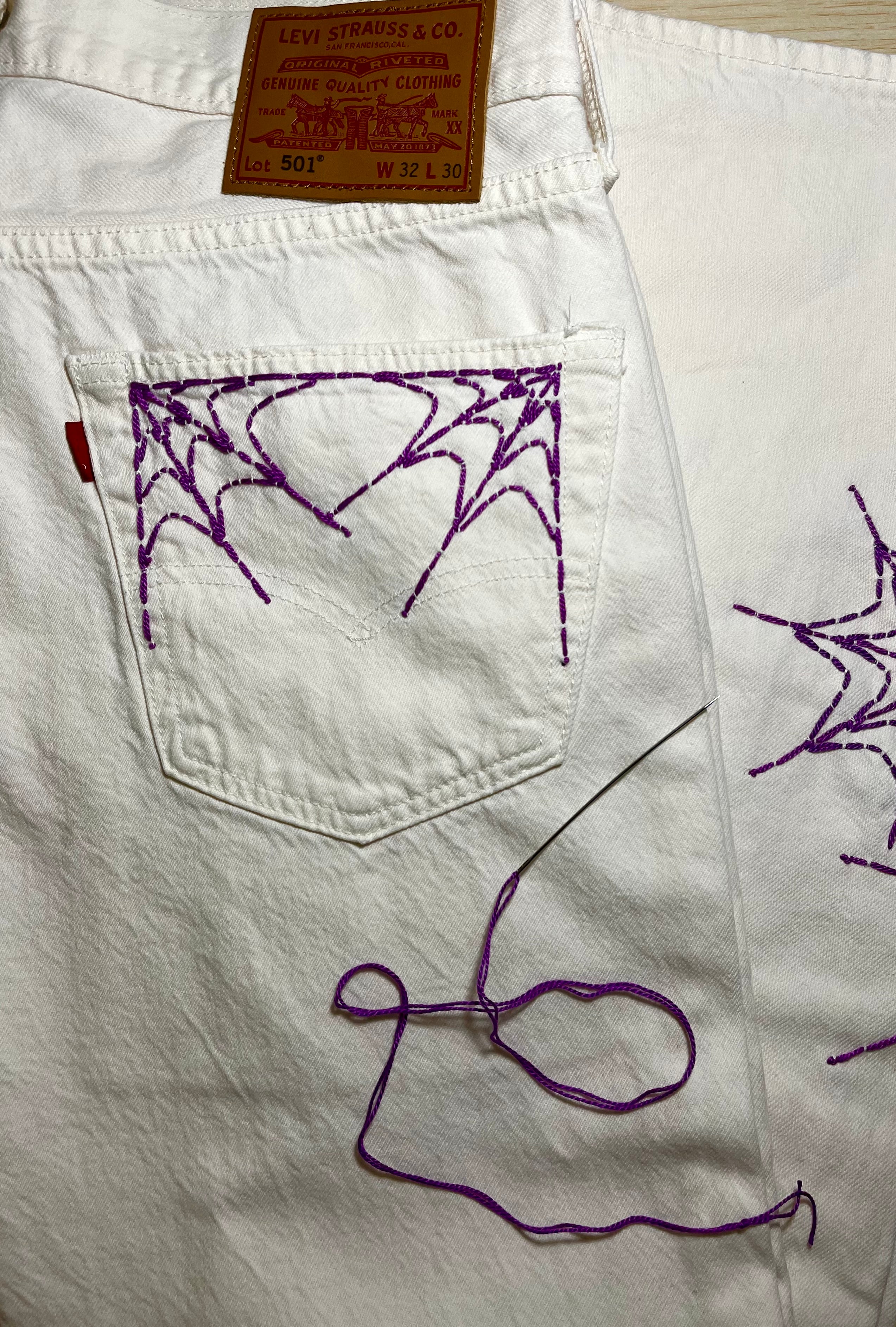 Scab Levis Grape Web Denim