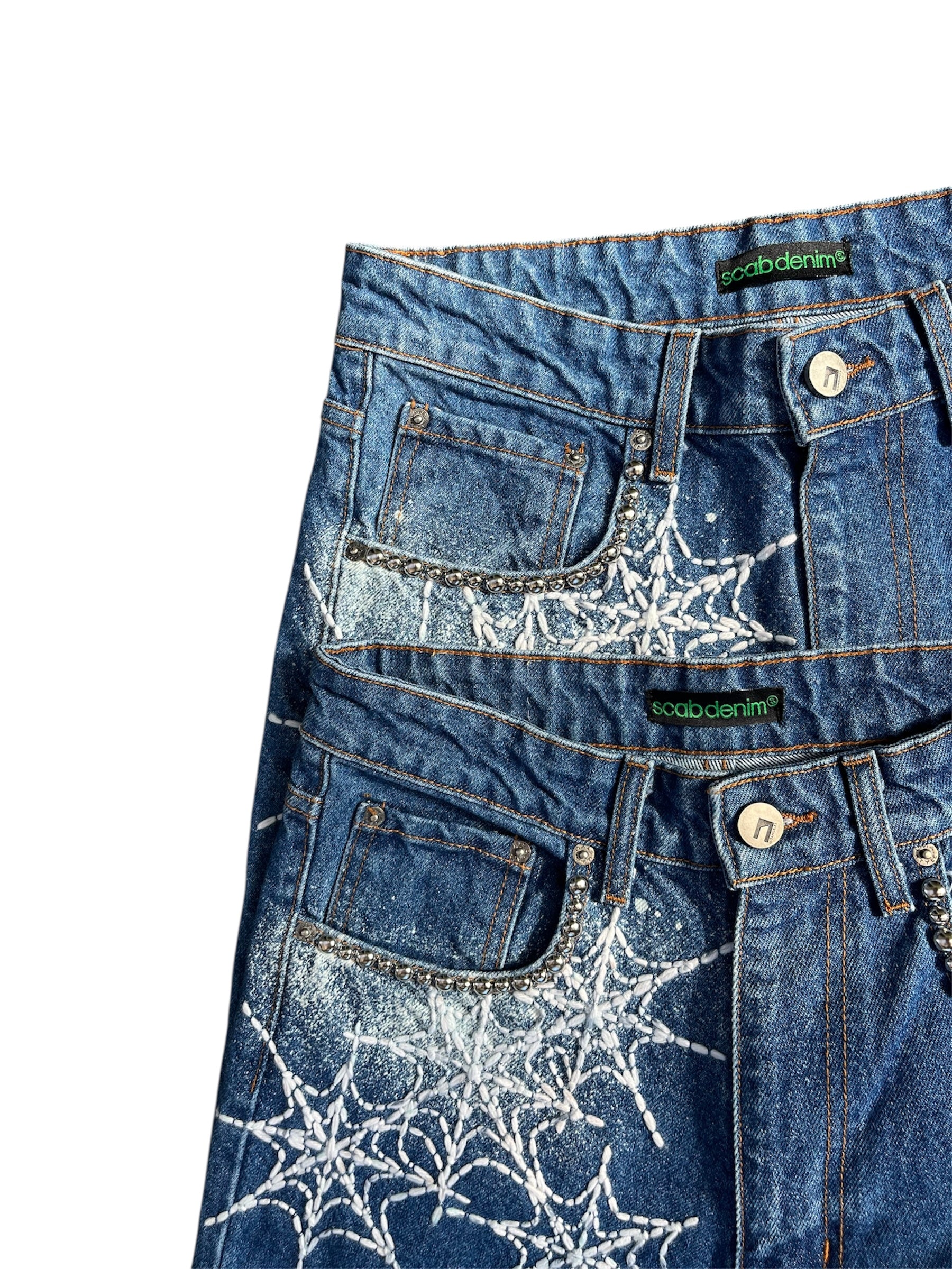 Snow Web Denim