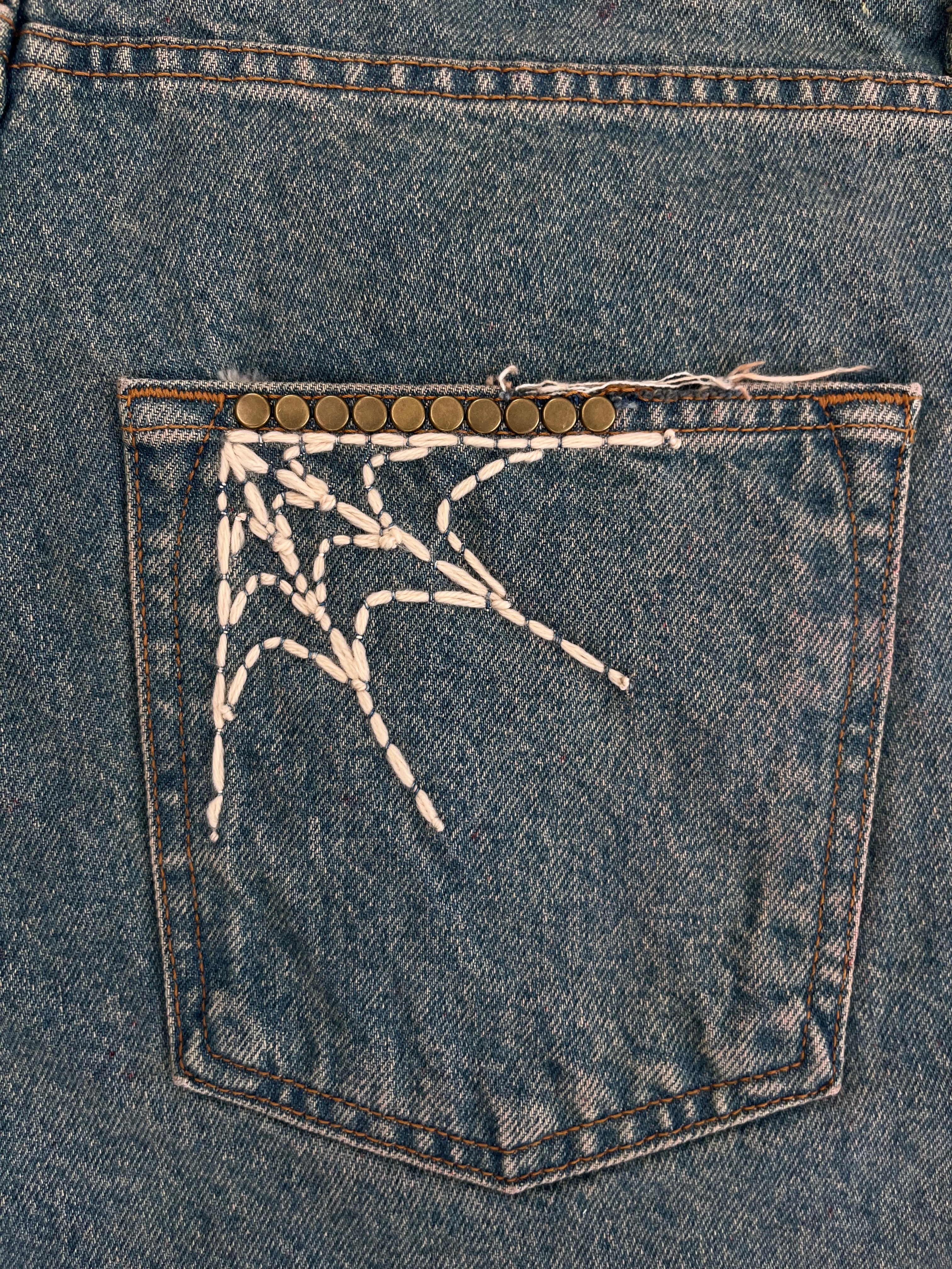 Antique Denim Shorts