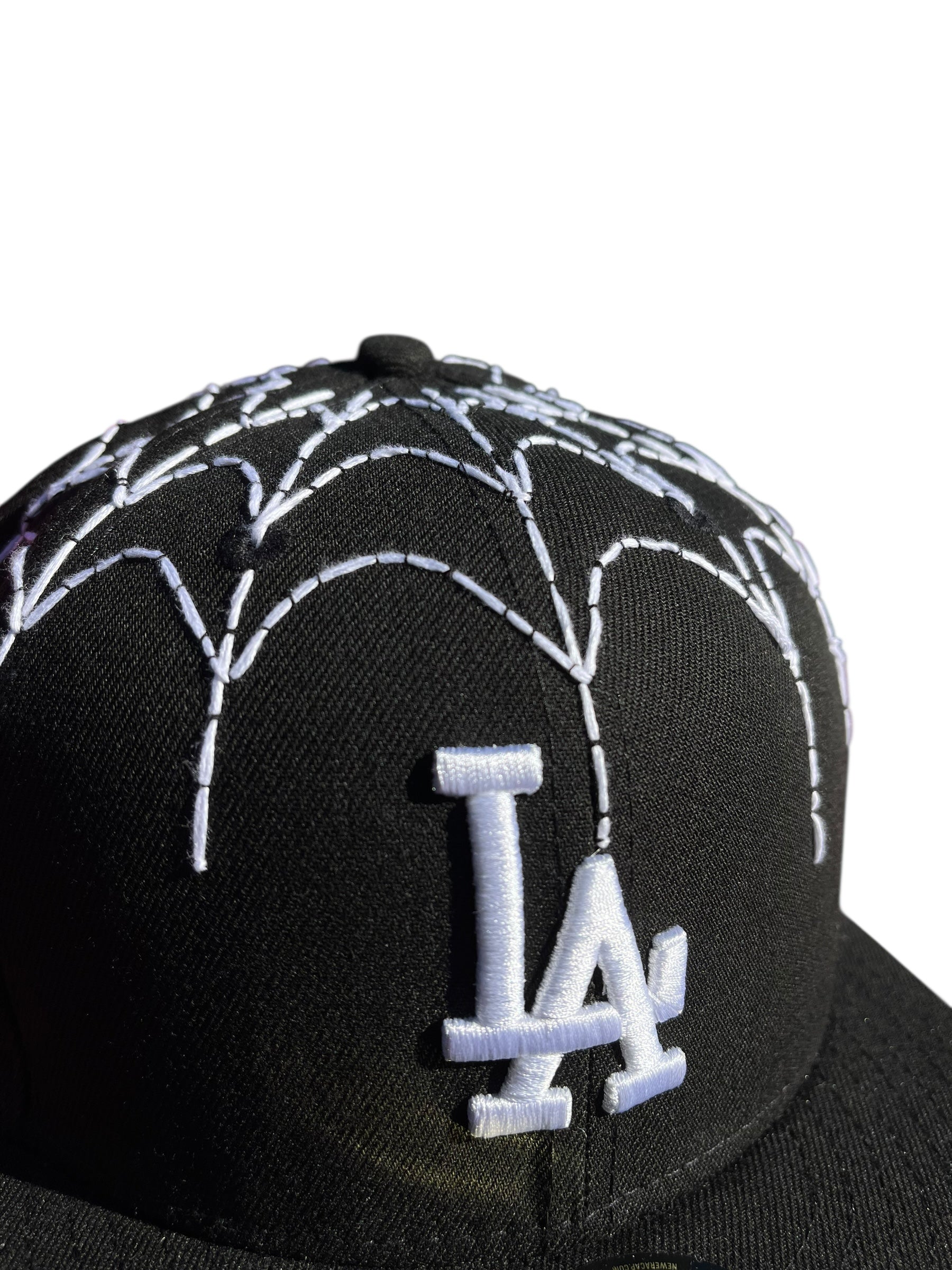 LA Dodgers Black Scab Web Fitted
