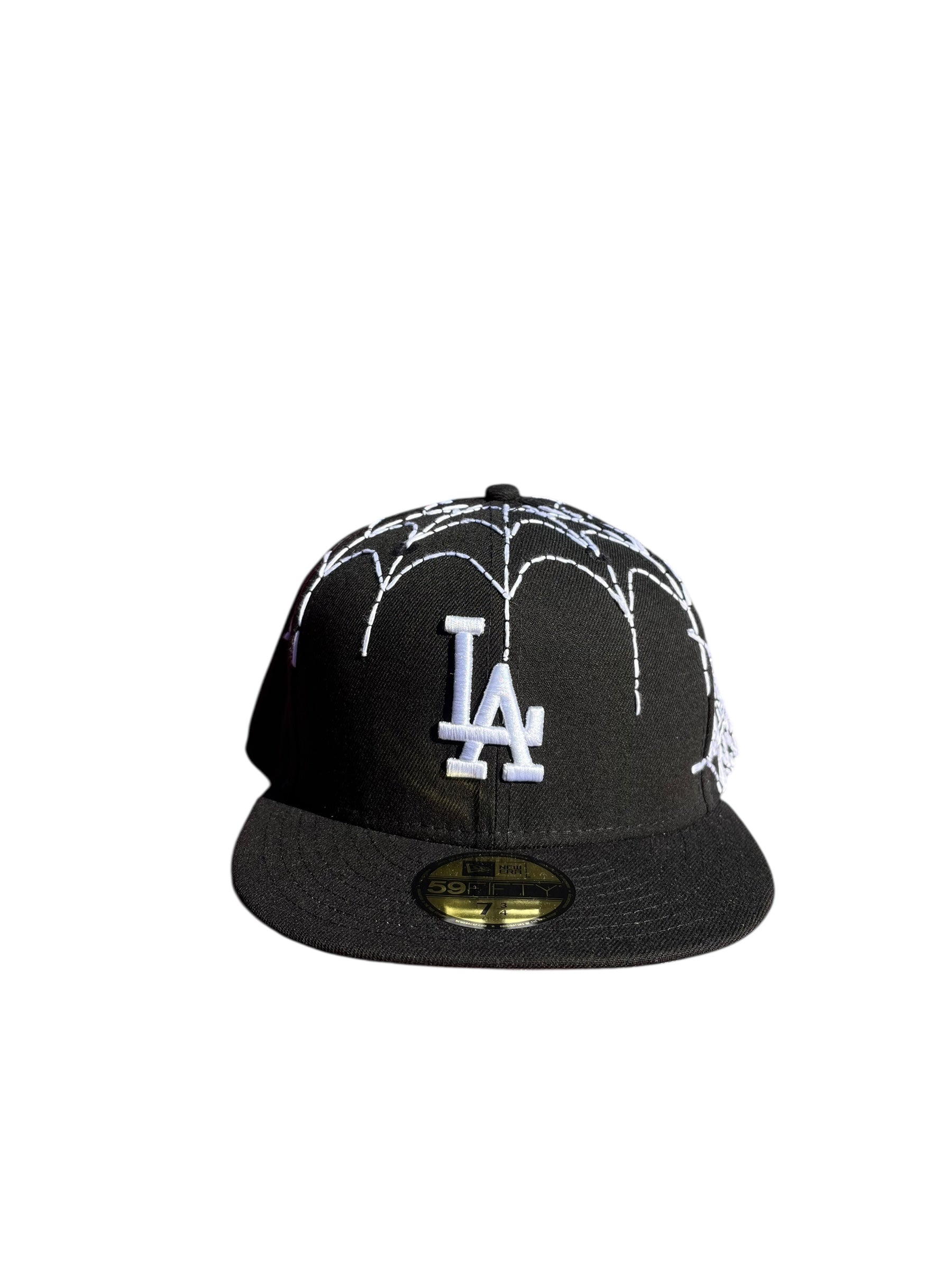 LA Dodgers Black Scab Web Fitted